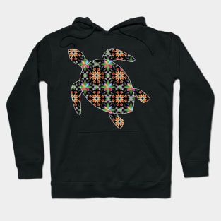 Turtle floral Hoodie